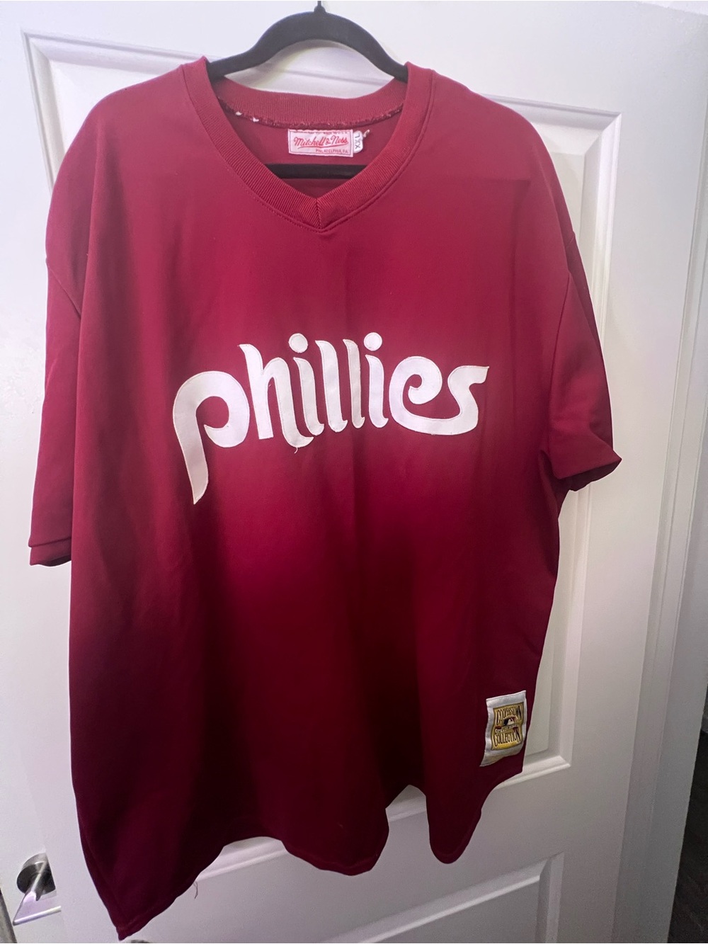 Mitchell & Ness Darren #10 Philadelphia Phillies Vintage Mesh Jersey